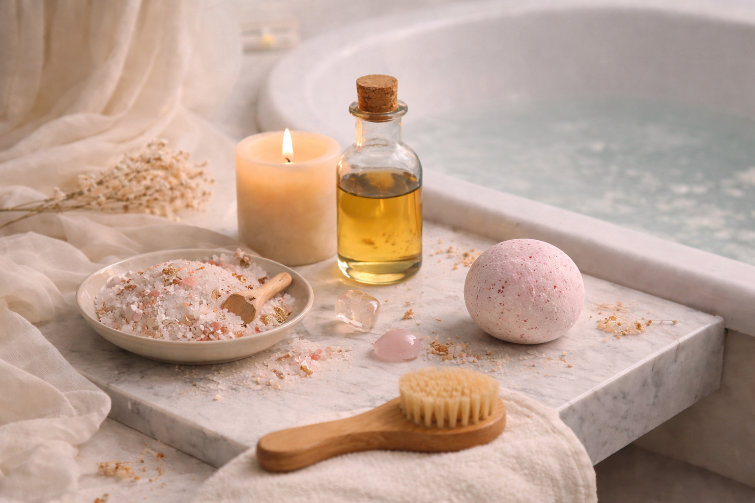 De ce baia poate fi mai mult decat “self-care estetic”