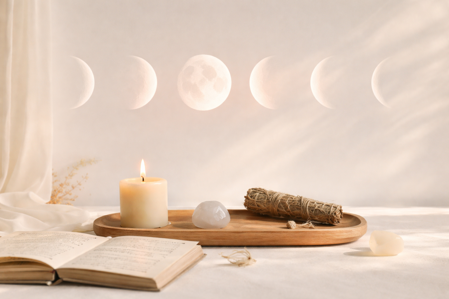 Fazele lunii, energia ta si cum iti setezi intentiile.