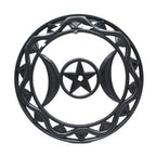 Decorațiune de Perete Triple Moon Pentagram