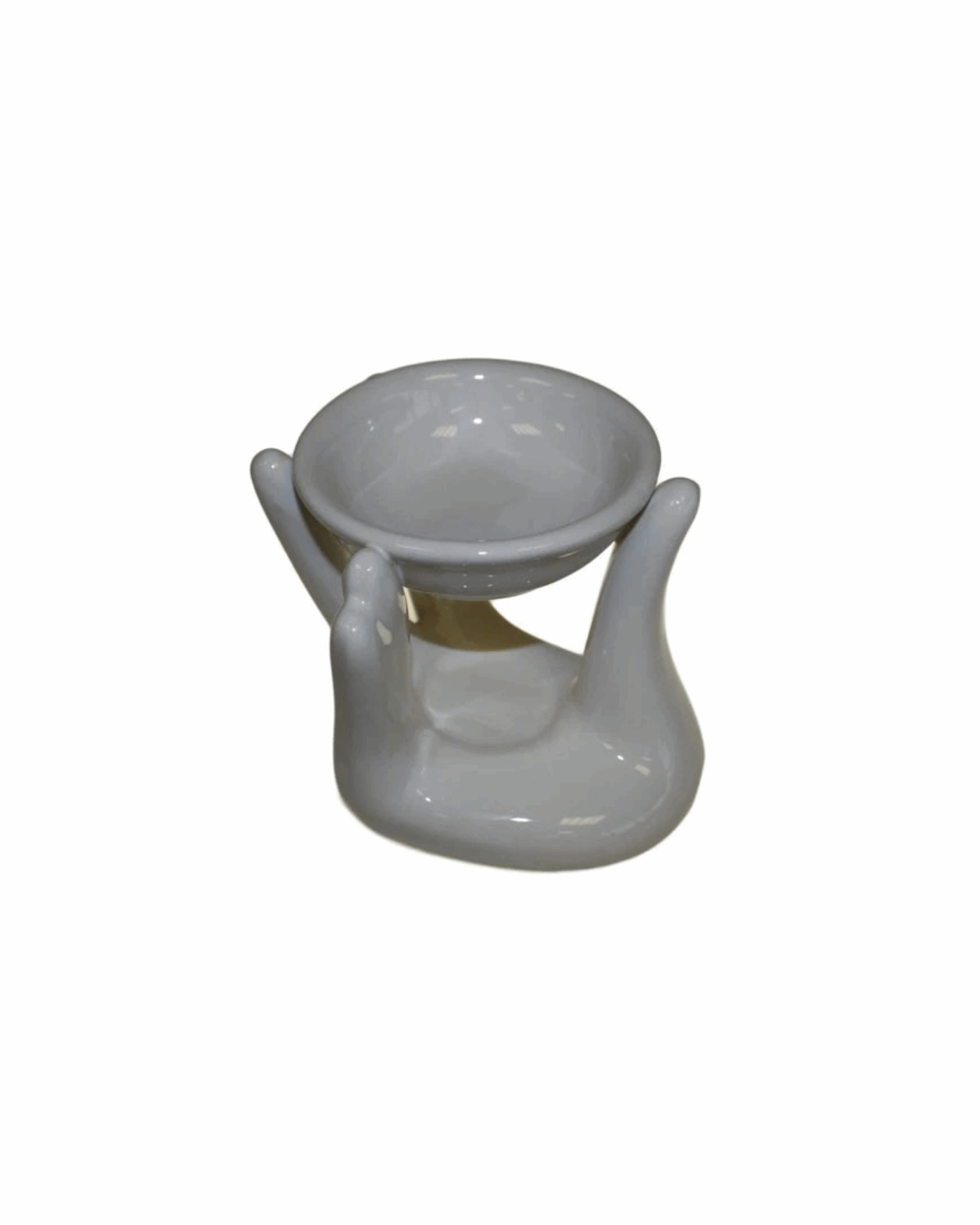 Lampă Aromaterapie „Mâna de Ajutor” – Alb