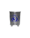 Suport lumânare Chakra – Al Treilea Ochi (Third Eye) | Sticlă cobalt