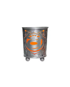 Suport lumânare Chakra – Sacrală (Sacral) | Sticlă portocalie
