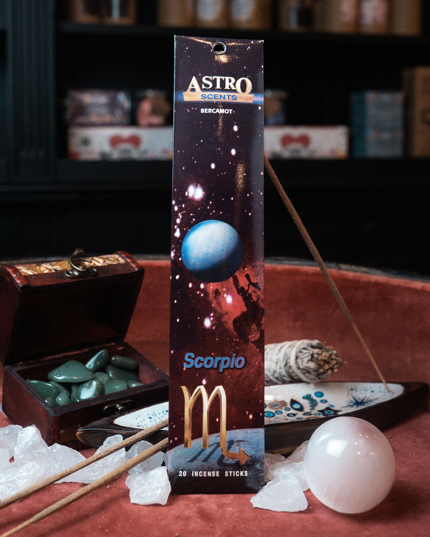 Bețișoare parfumate Astro Scents Bergamotă – Scorpion