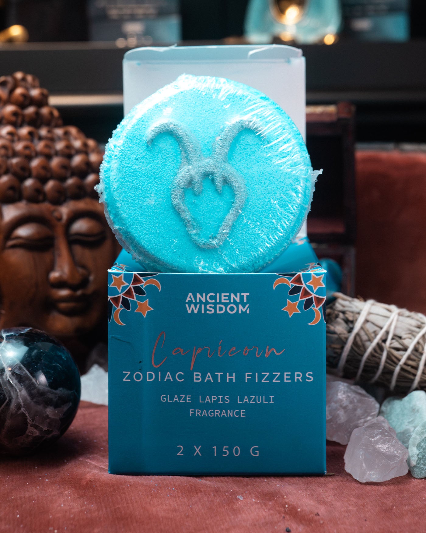 Set de Bombe de Baie Zodiac cu Horoscop - Capricorn