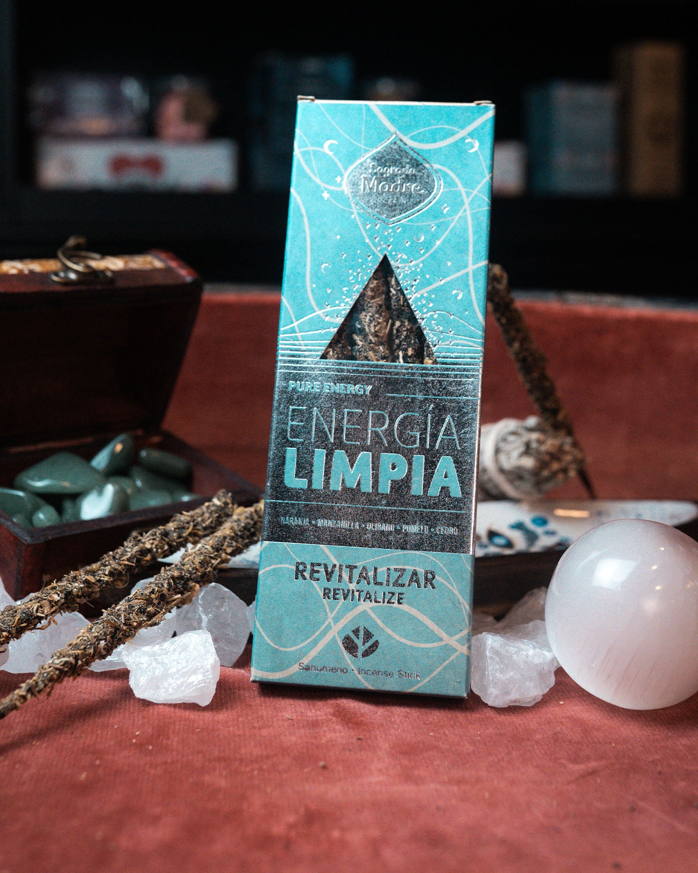 Sagrada Madre Pure Energy incense Revitalise -- ±22g