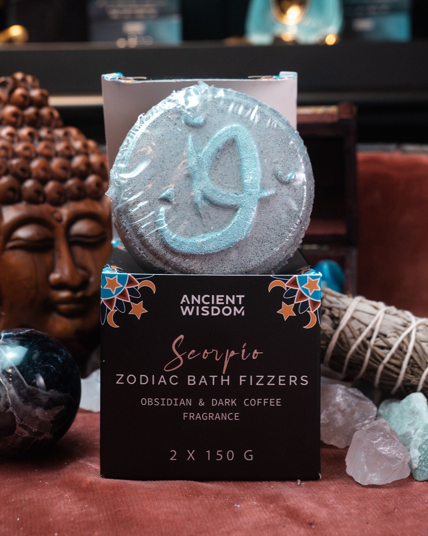 Set de Bombe de Baie Zodiac cu Horoscop - Scorpion