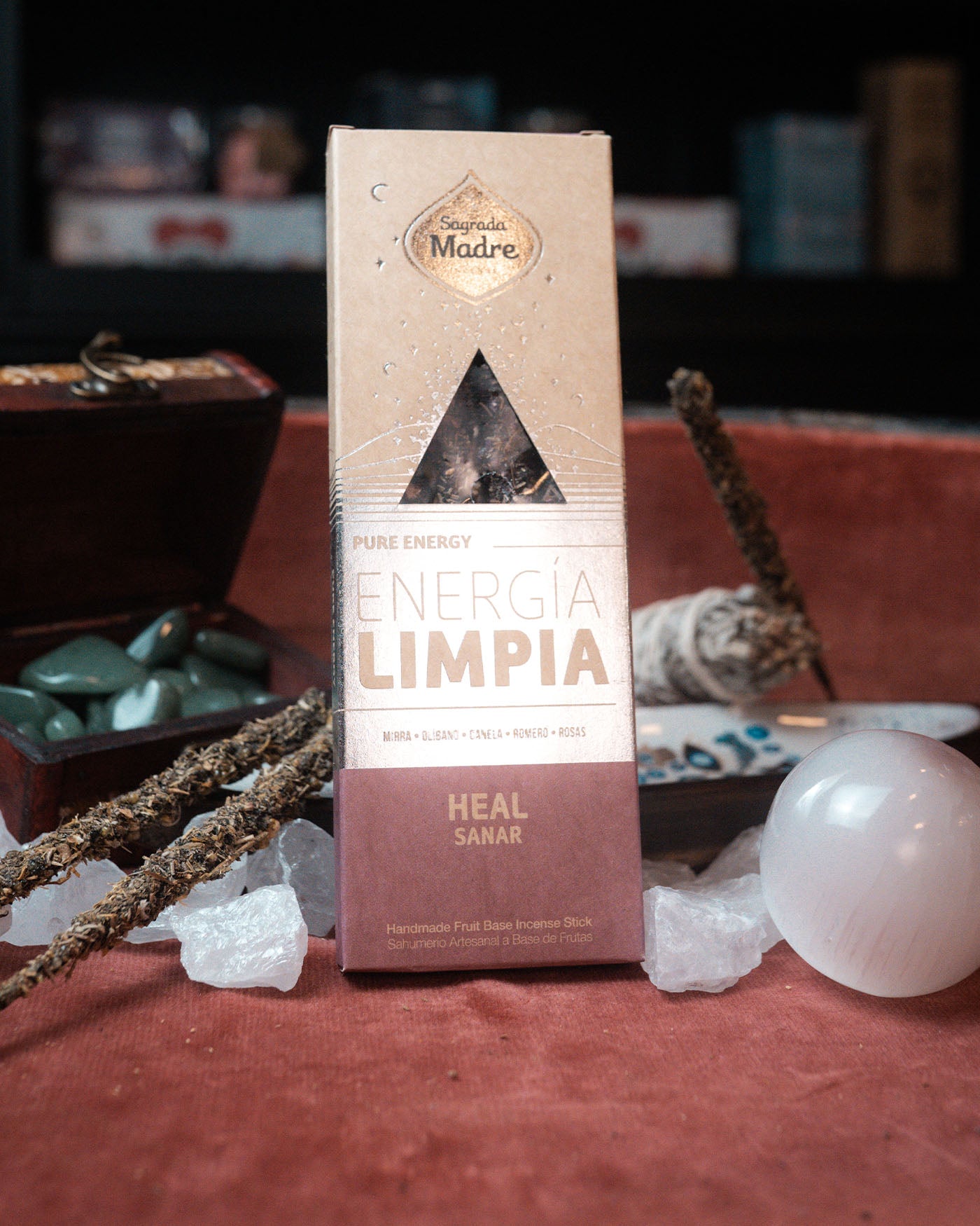 Sagrada Madre Pure Energy incense Heal -- ±22g