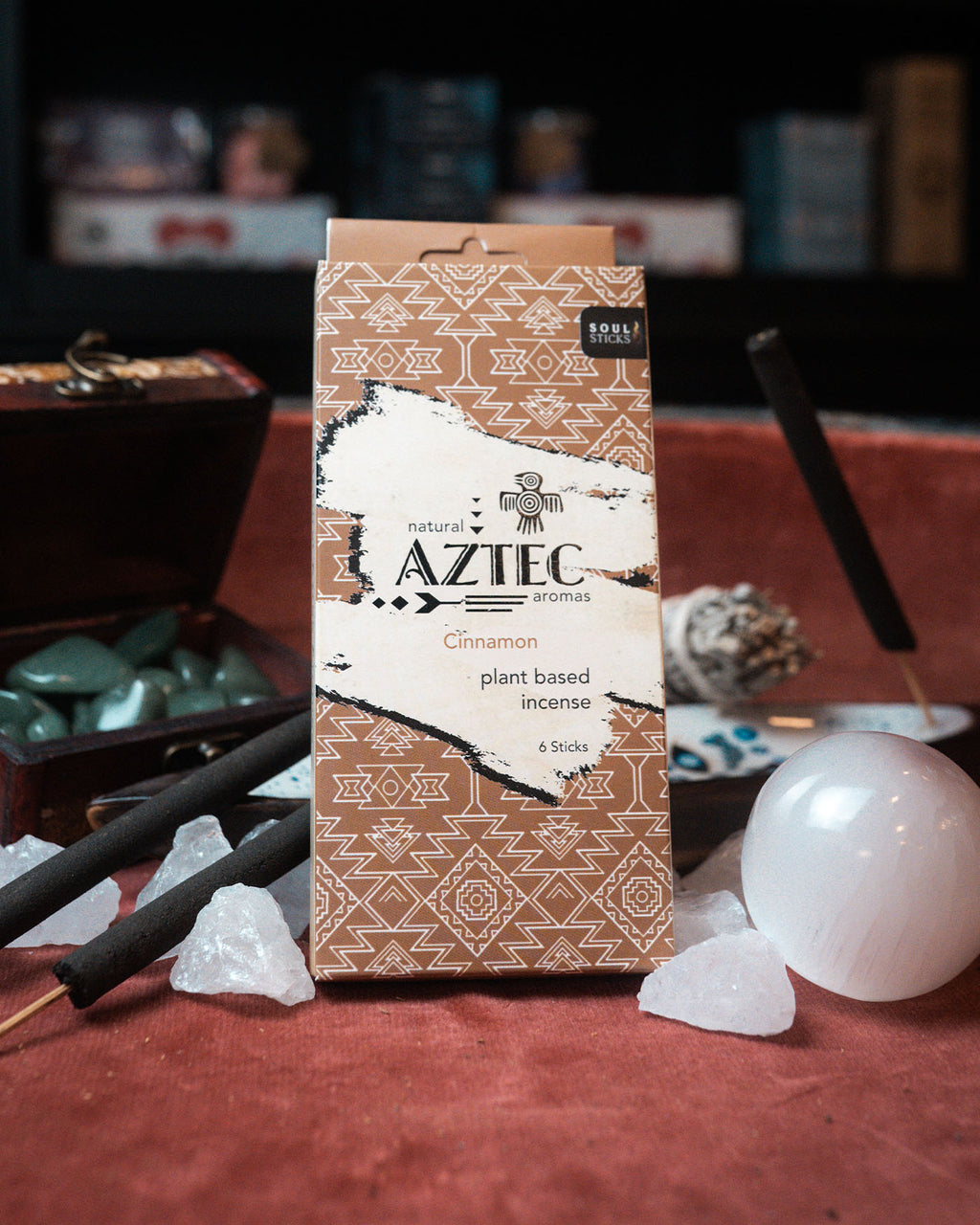 Bețișoare parfumate Aztec Aromas cu Scorțișoară – pe bază de plante