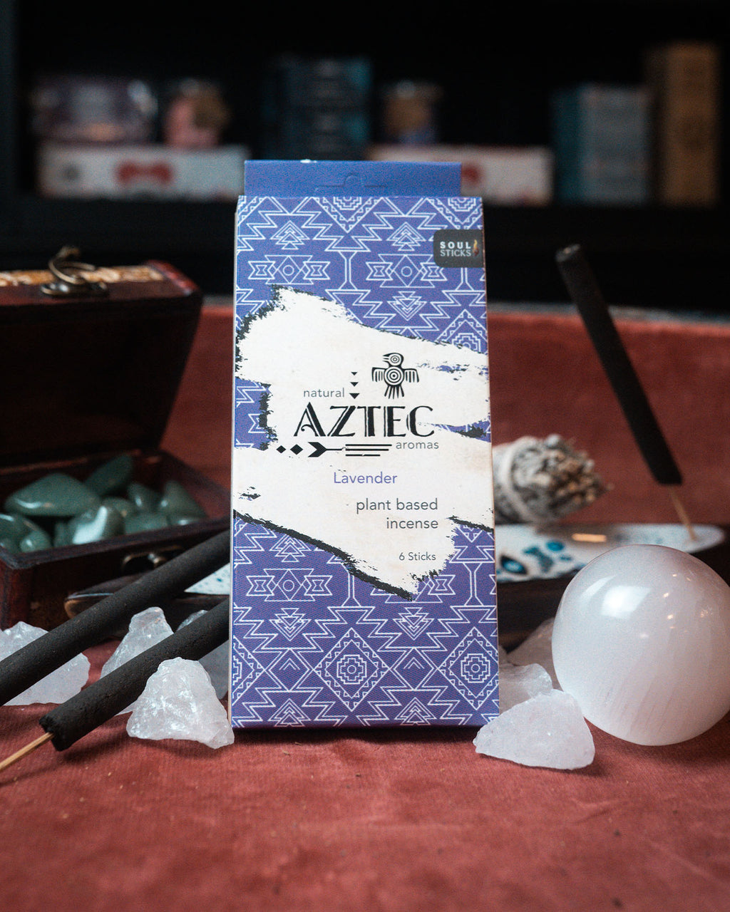 Bețișoare parfumate Aztec Aromas cu Lavandă – pe bază de plante