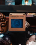 Lumânare parfumată din ceară de rapiță 5th chakra — ±260 g