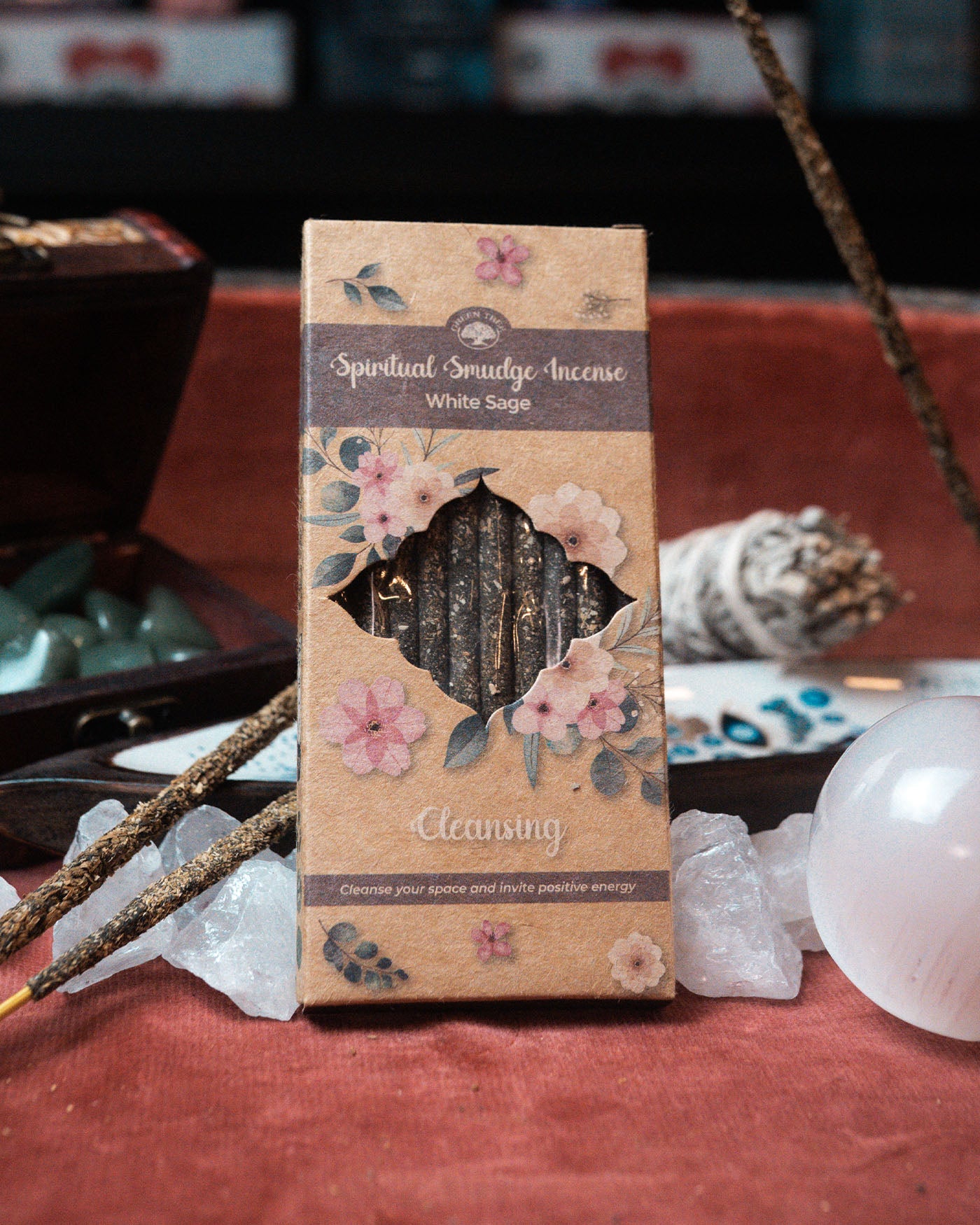 Bețișoare parfumate pentru purificare spirituală Cleansing White Sage