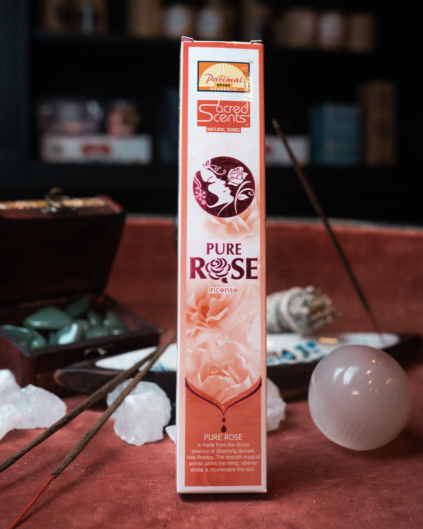 Parimal Pure Rose – Bețișoare Parfumate cu Trandafir - 15 g