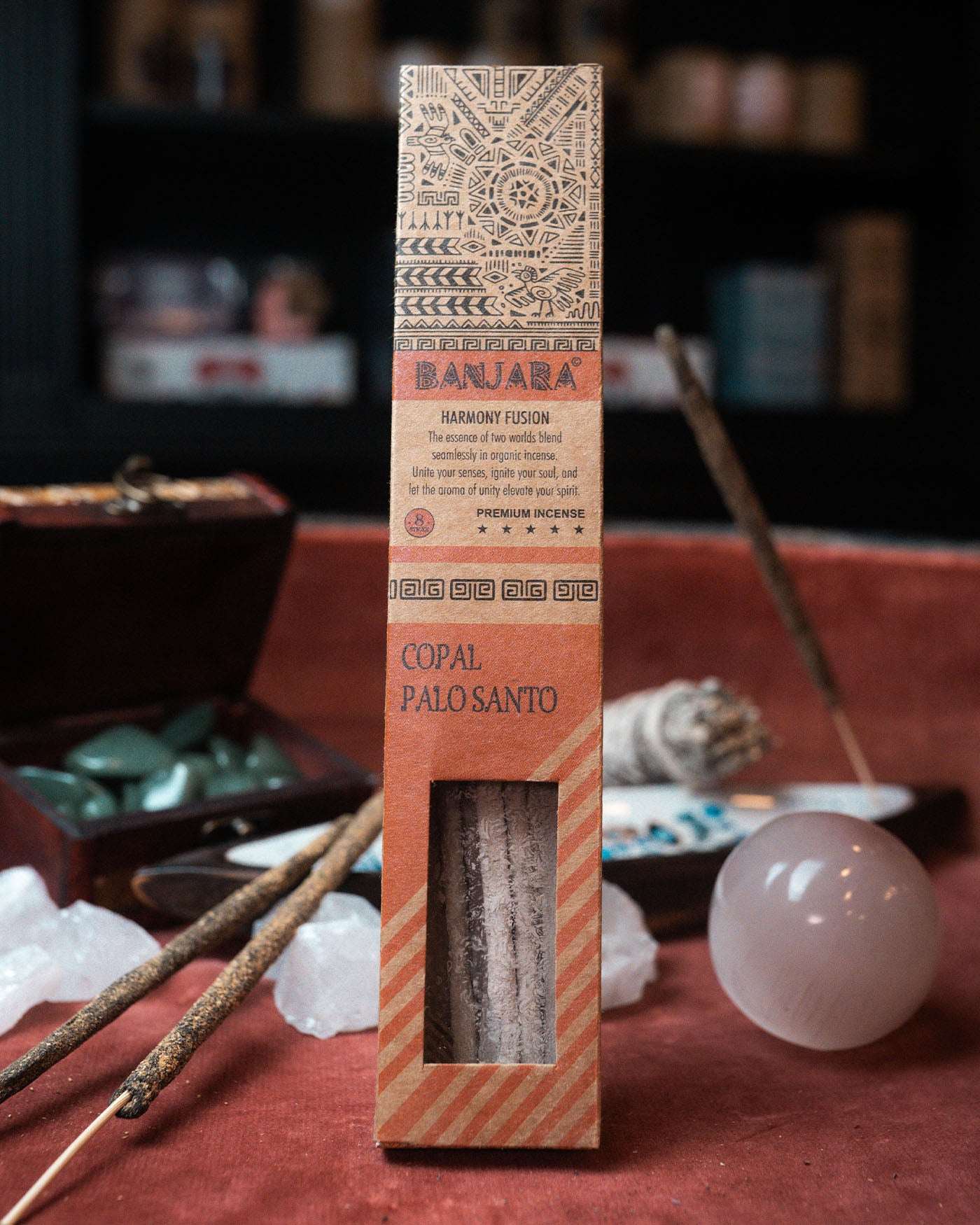 Bețișoare Parfumate Banjara Palo Santo - Copal