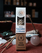 Bețișoare parfumate botanice Green Tree Lavender & Olibanum