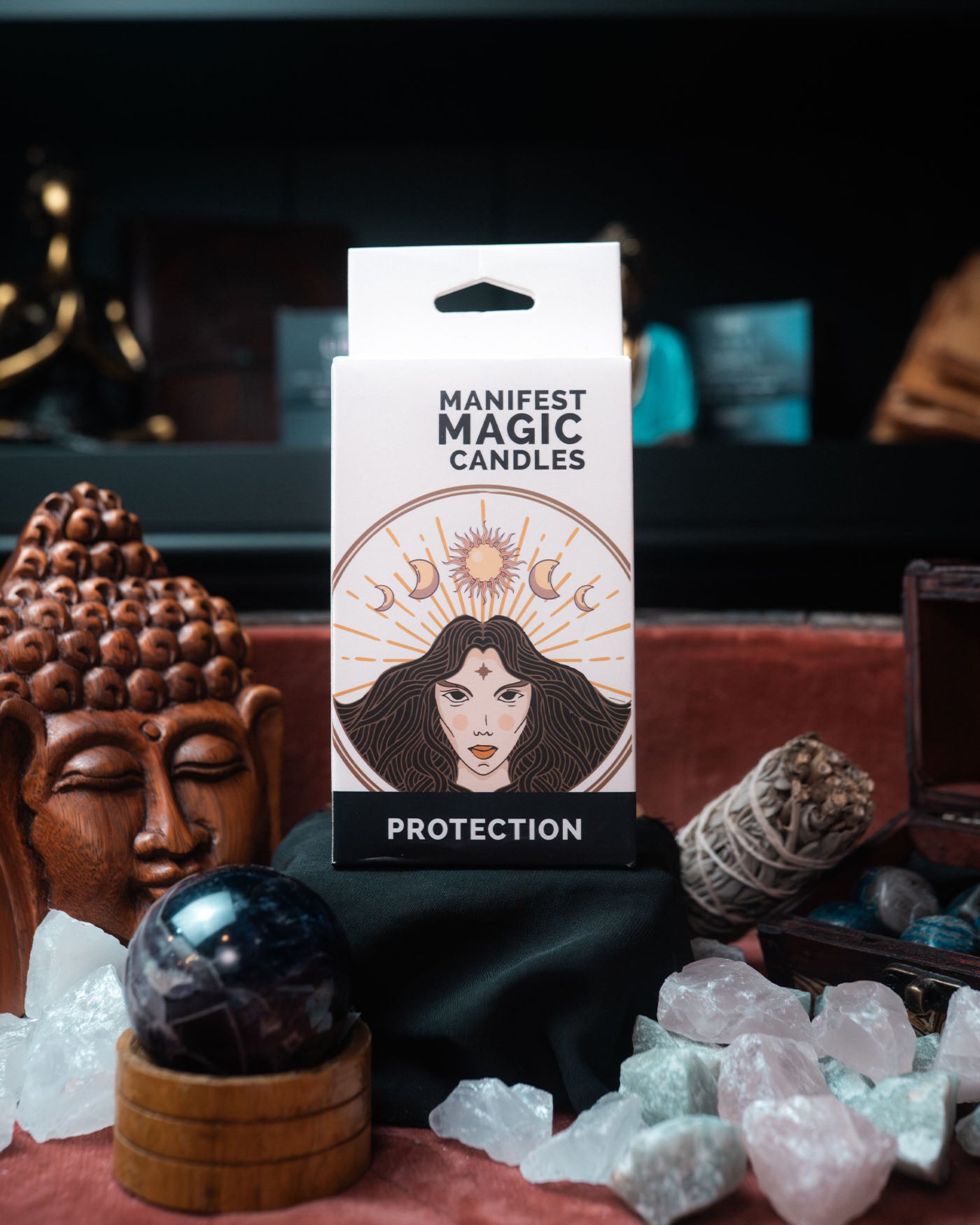 Lumânări Magice Ezoterice (pachet de 12) -  Ivory