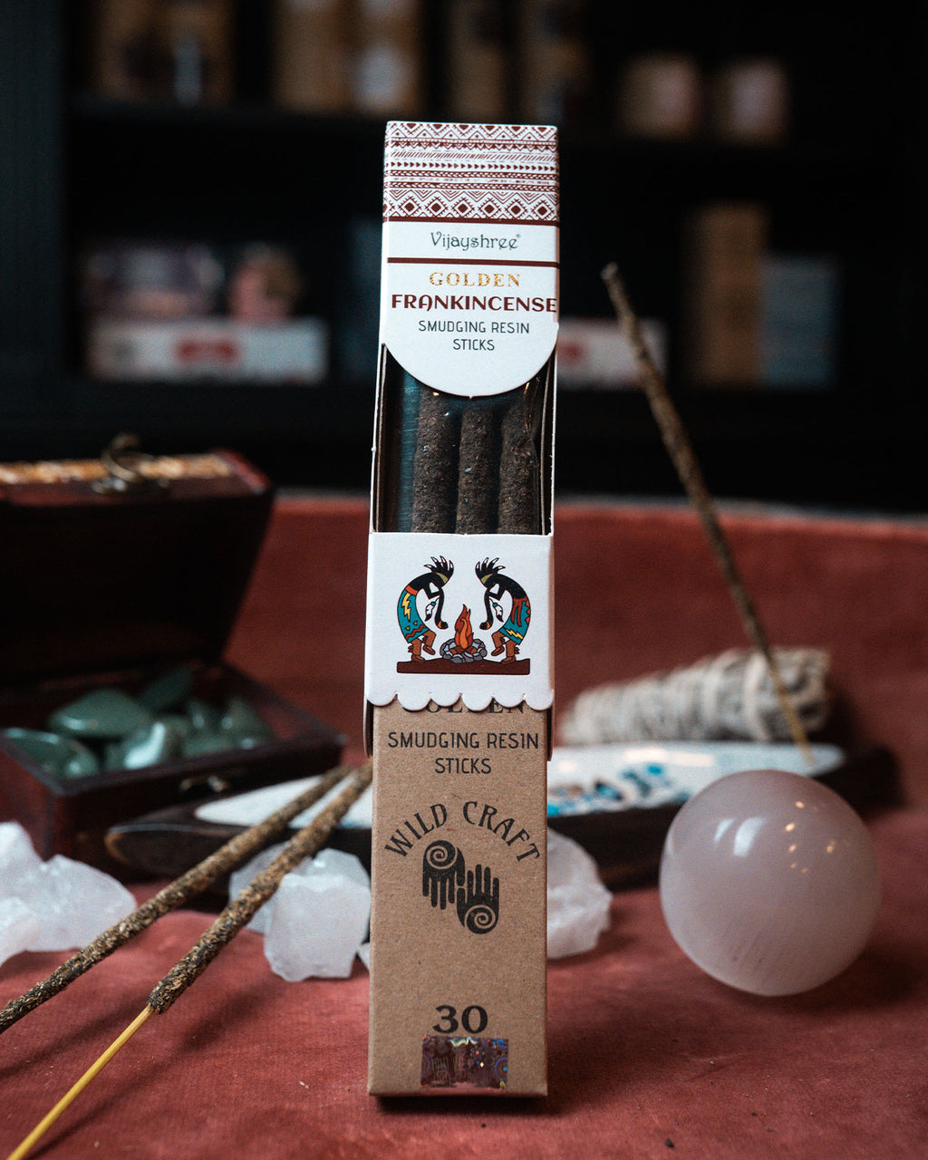 30g Golden Bețișoare Parfumate cu Rășină de Tămâie (6 buc.)