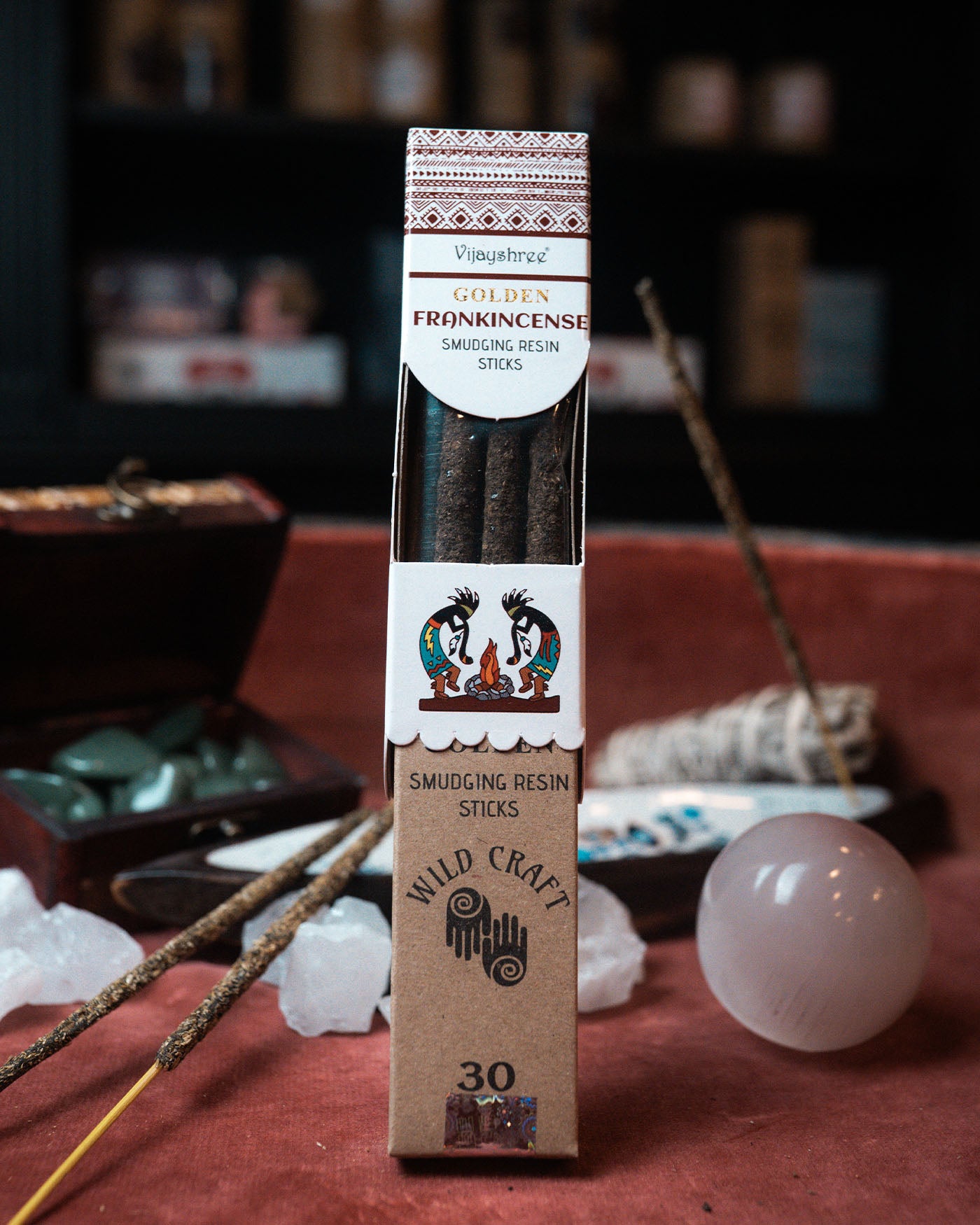 30g Golden Bețișoare Parfumate cu Rășină de Tămâie (6 buc.)