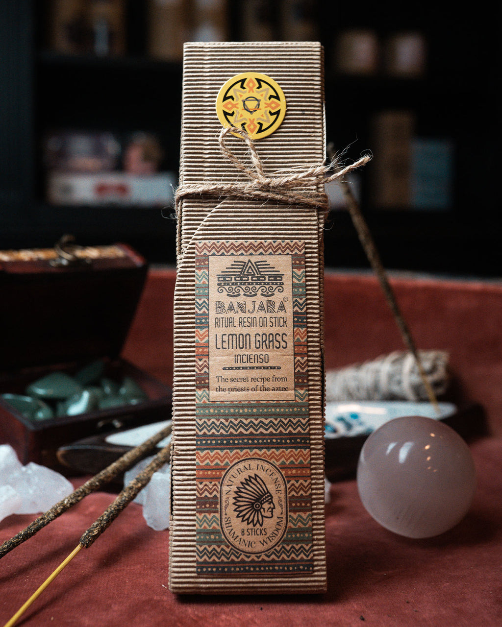 Bețișoare din Rășină pentru Ritual - Iarbă de Lămâie