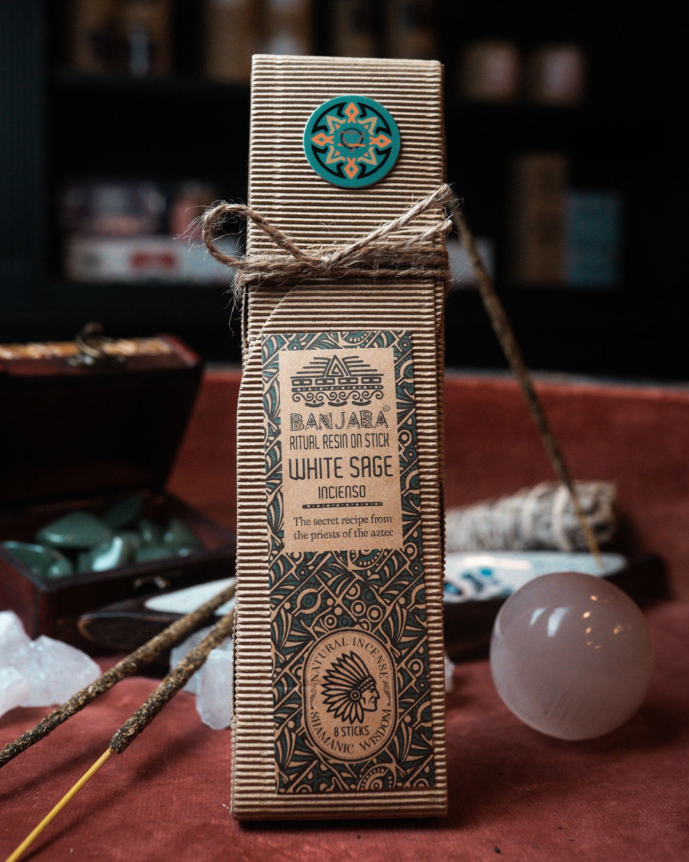 Bețișoare din Rășină pentru Ritual - Salvie Albă