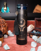 Lumânare de manifestare Purifying Moon cu ciucure — 300 g