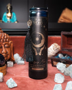 Lumânare de manifestare Purifying Moon cu ciucure — 300 g