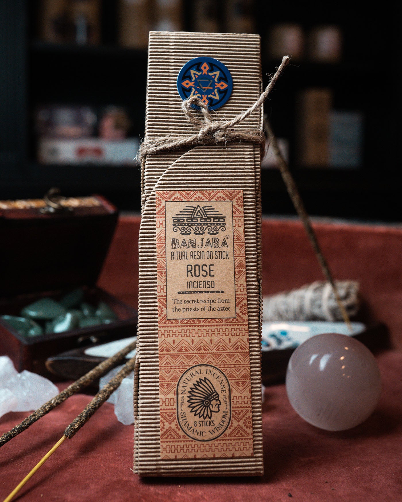 Bețișoare din Rășină pentru Ritual - Trandafir