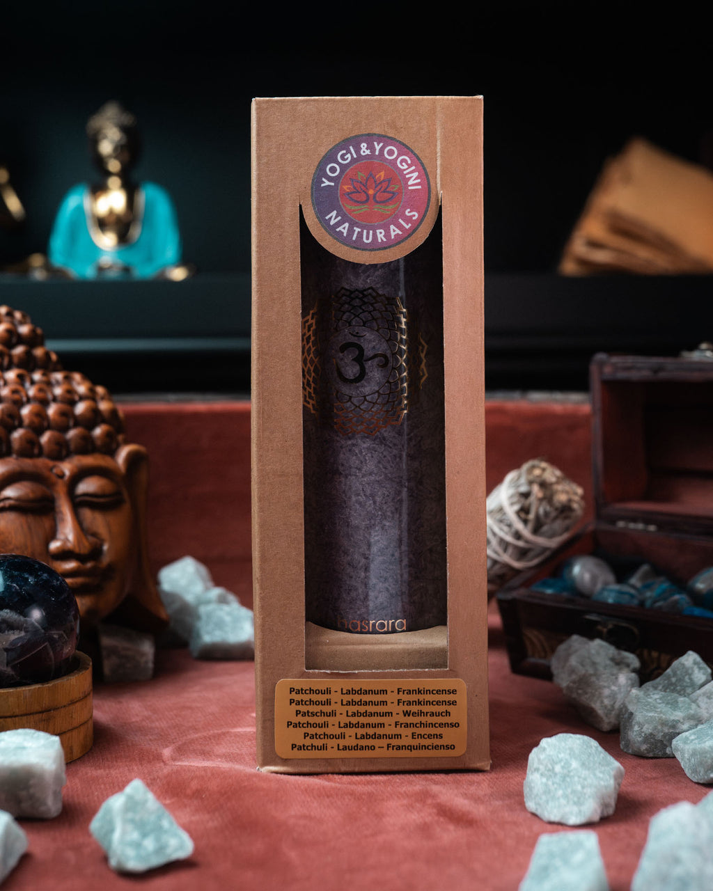 Lumânare Aromatică Chakra 7 - 100 ore - 21x6.5 cm