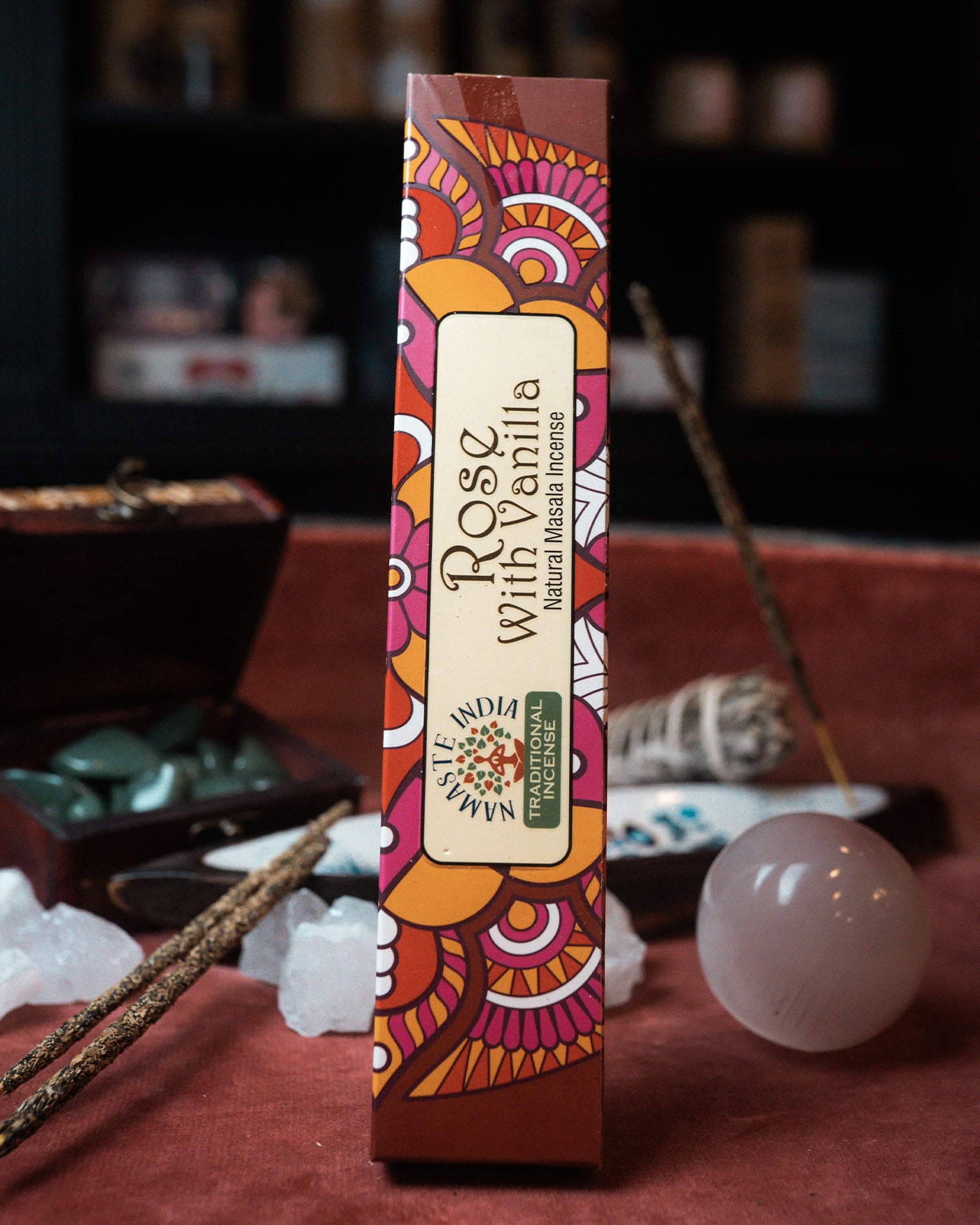 Tămâie Namaste Mandala Masala - Trandafir Cu Vanilie