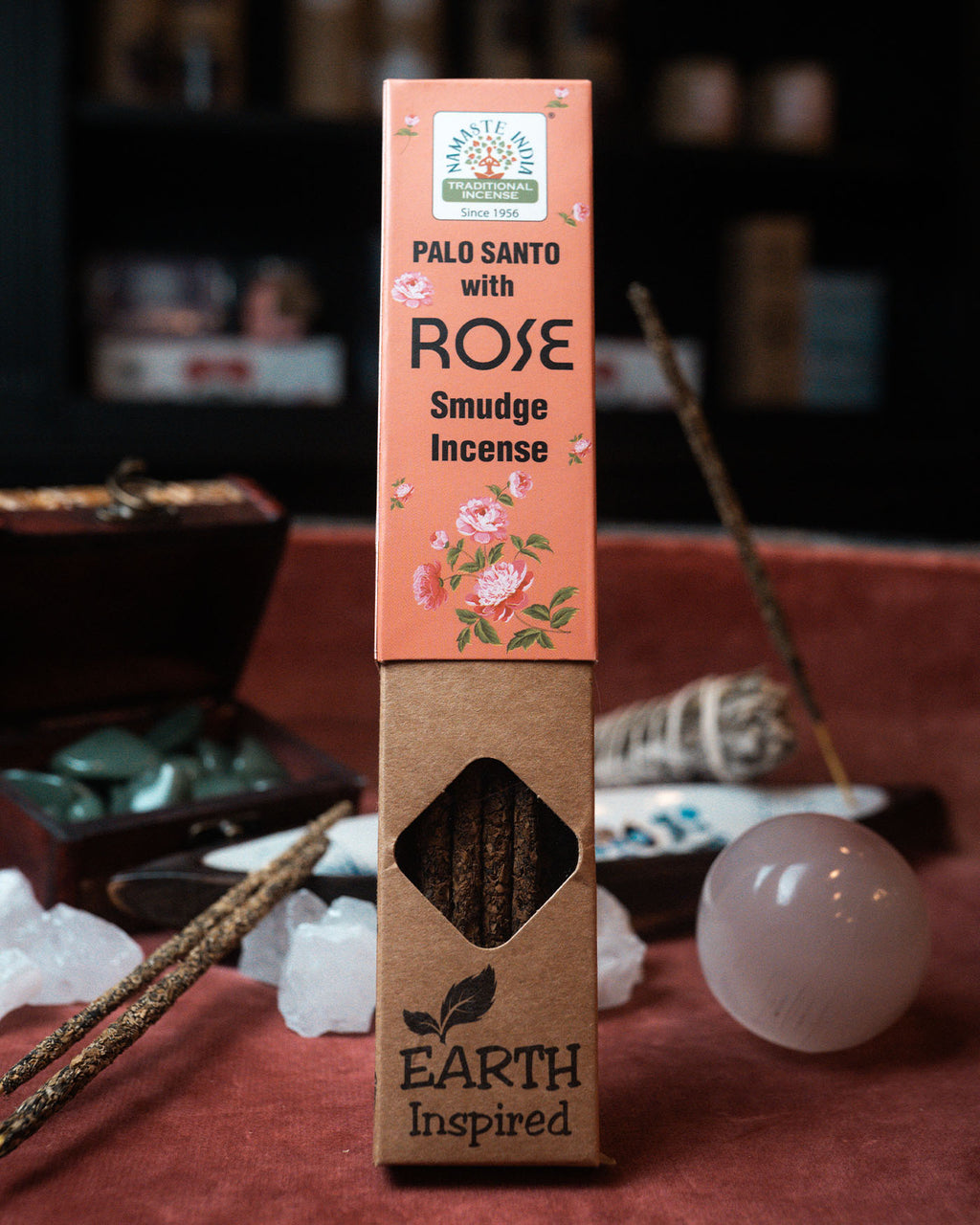 Tămâie Inspirată de Pământ - Trandafir