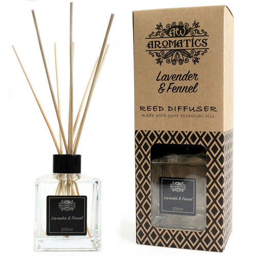 200ml Difuzor de Ulei Esențial de Lavandă și Fenicul