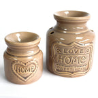 Aroma Lampă Mare - Gri - Love Home Sweet Home
