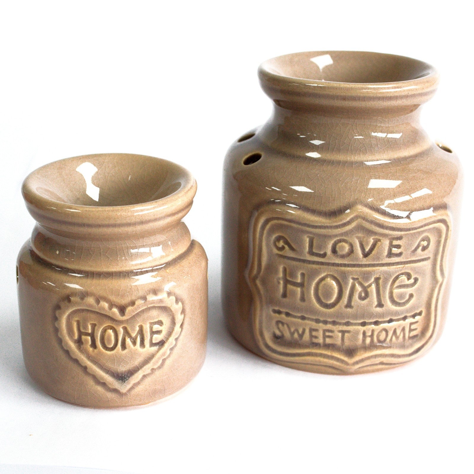 Aroma Lampă Mare - Gri - Love Home Sweet Home