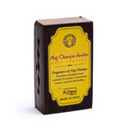 Incense resin Nag Champa/Amber in wooden box -- 6x4 cm