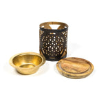 Aromafume oil burner Flower of life -- 8x9cm; 120g