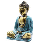 Buddha Albastru - Auriu - Mediu