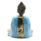 Buddha Albastru - Auriu - Mediu