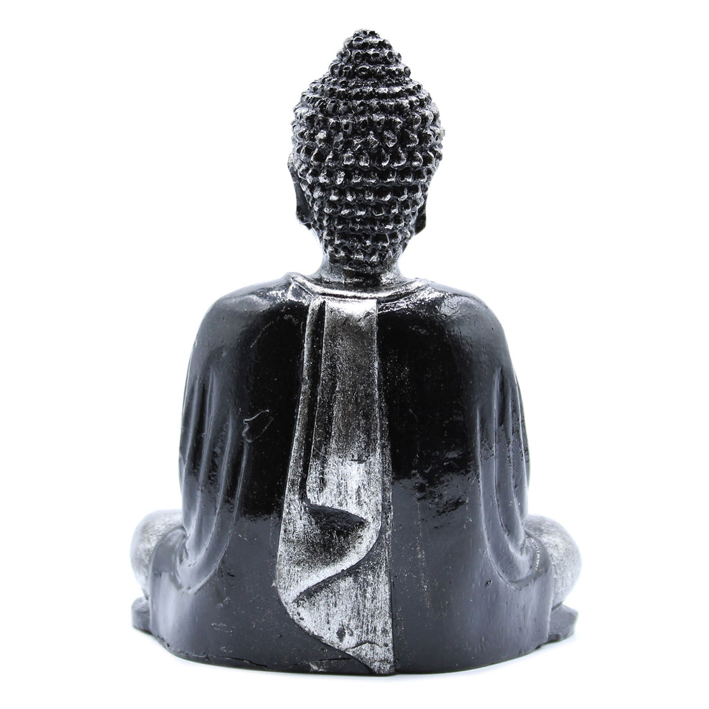 Buddha Negru - Gri - Mediu