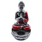 Sfeșnic Buddha - Roșu - Mediu