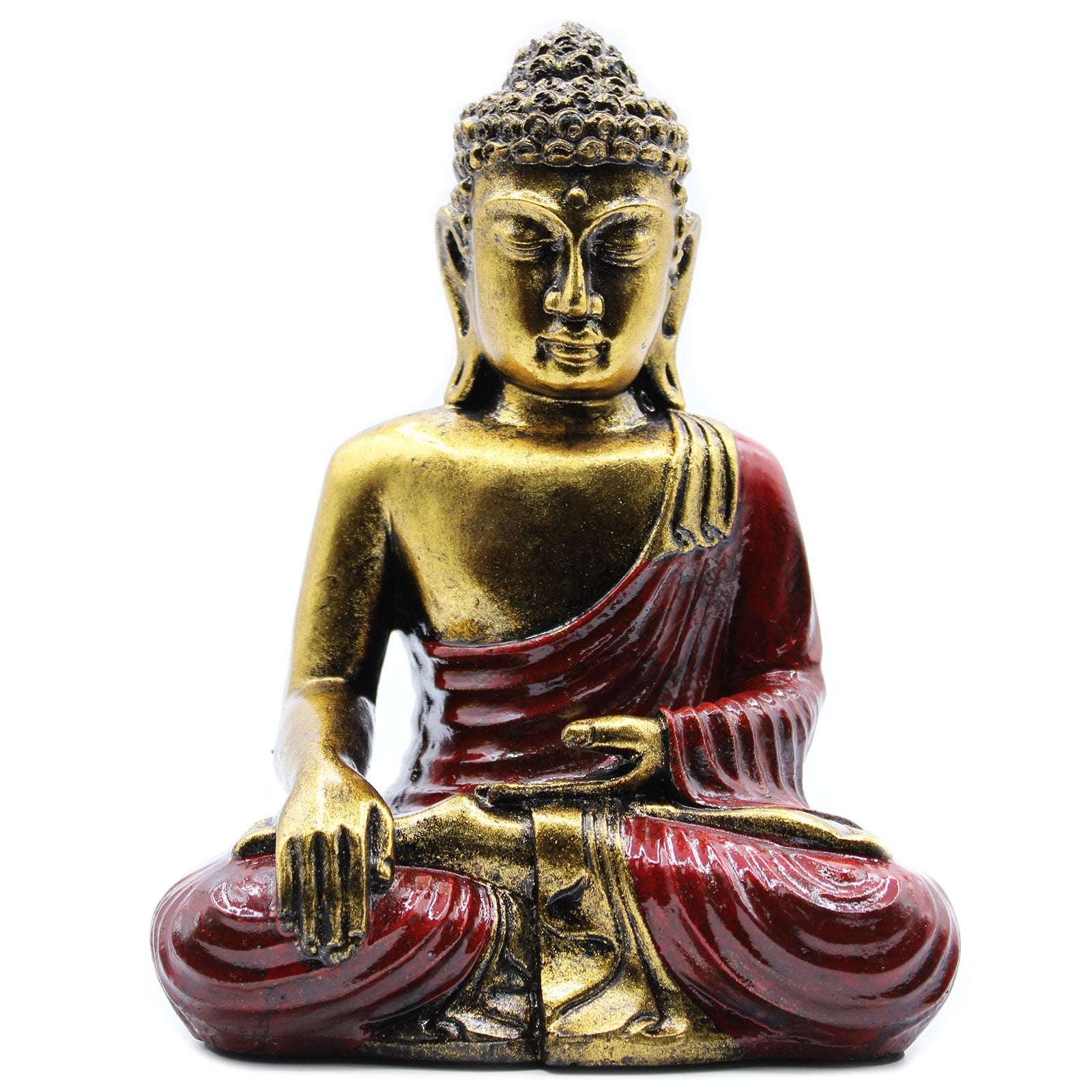 Buddha Mare - Roșu - Auriu