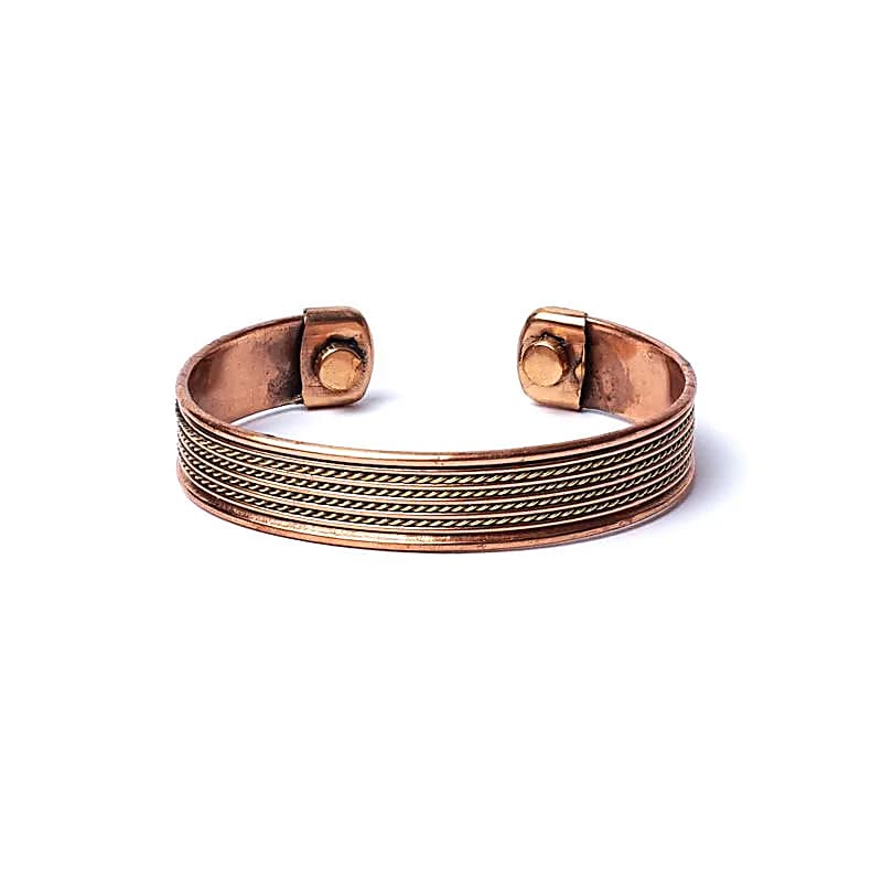 Bracelet copper four cords magnetic -- ±6.5cm