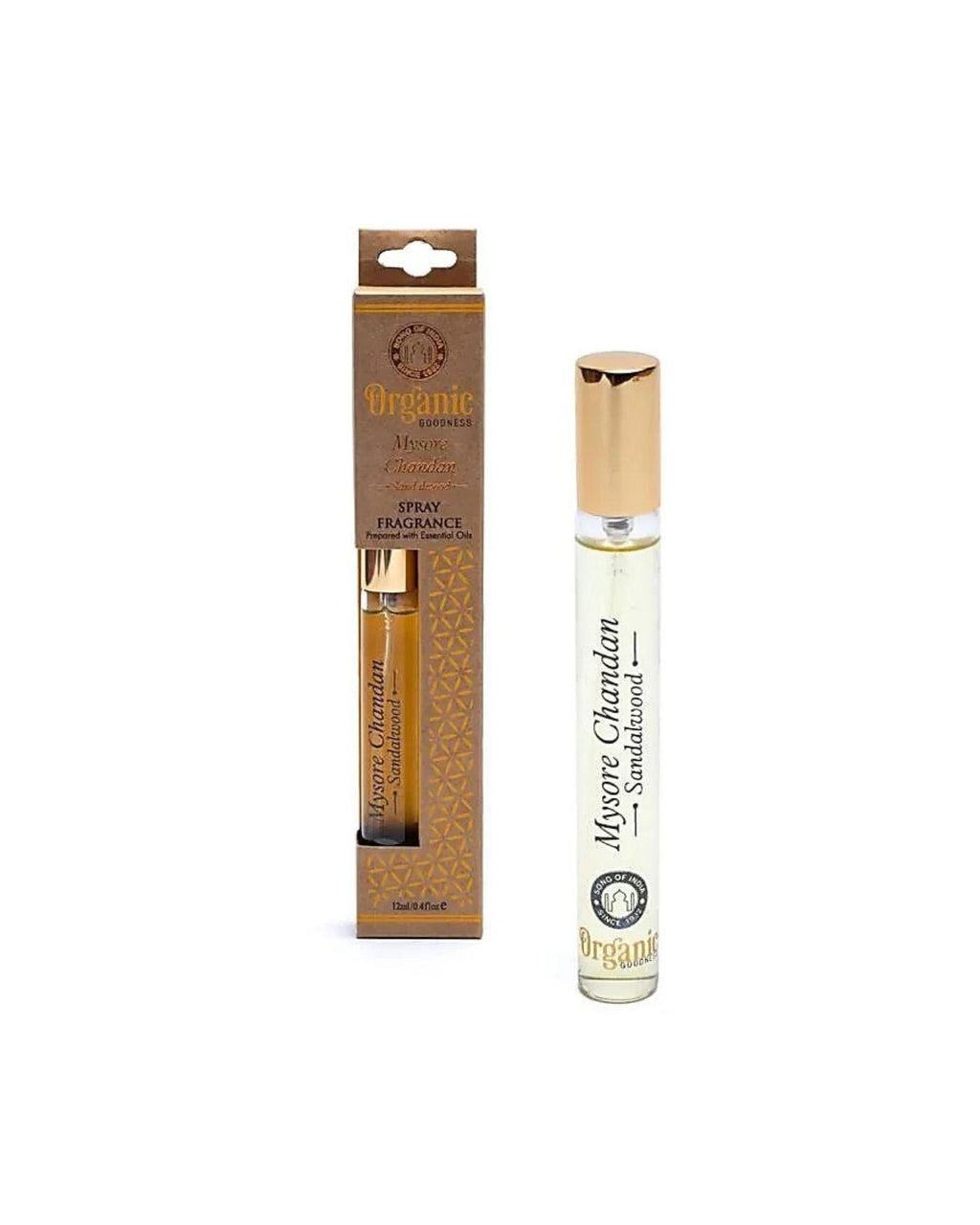 Spray de cameră Mysore Chandan (Sandalwood) – 12ml