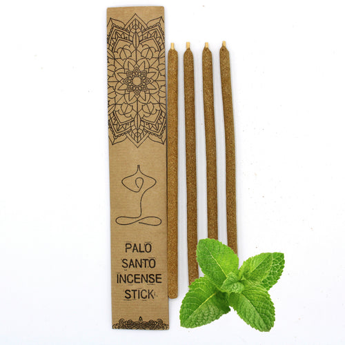 BețiÇoare Mari de Tămâie Palo Santo - Mentă