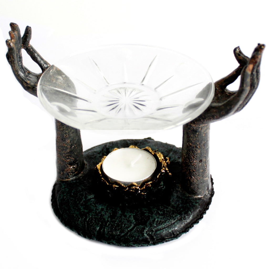 Buddha Antic - Mâini - Lampă Aromatică