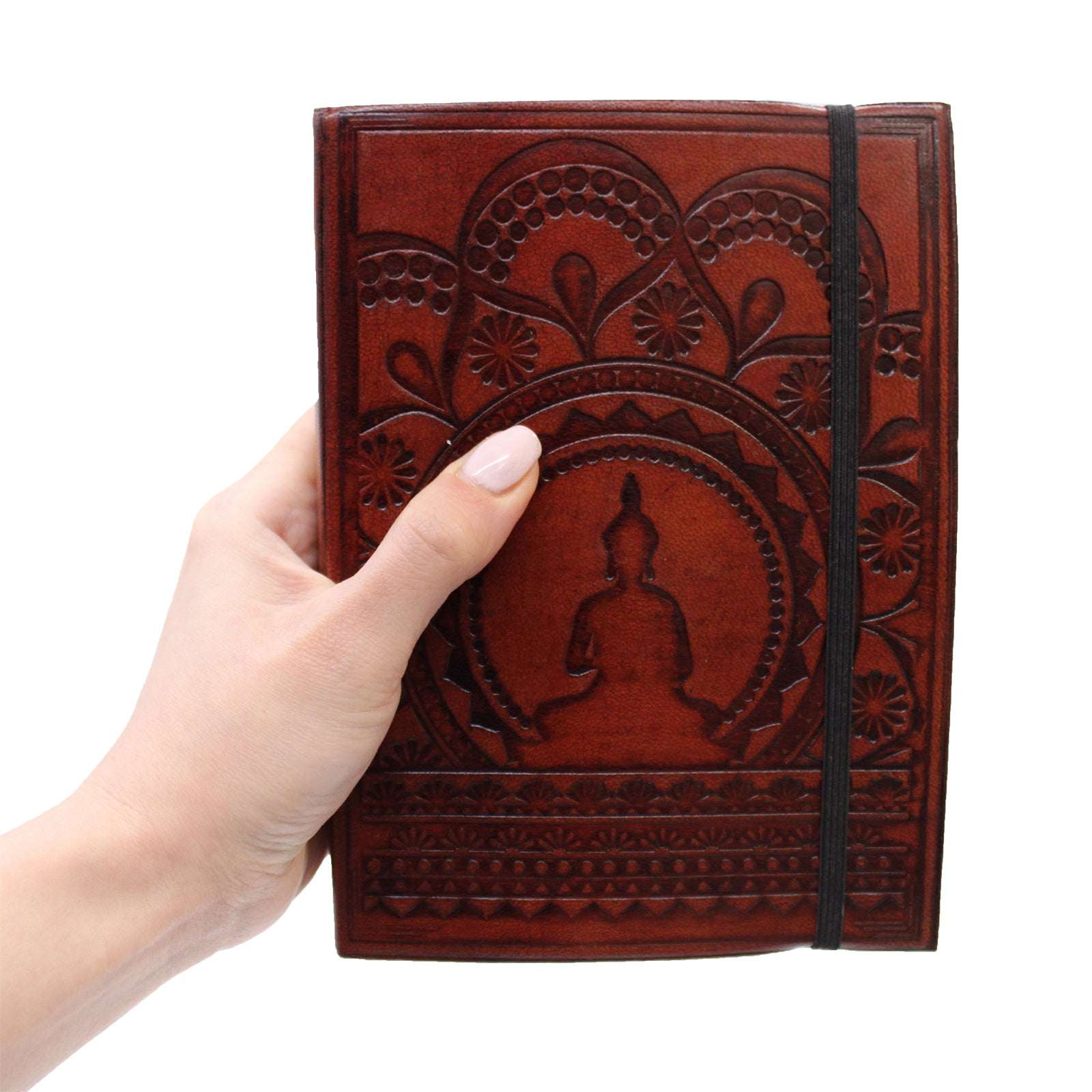 Jurnal Mic cu Bandă Elastică - Mandala Tibetan