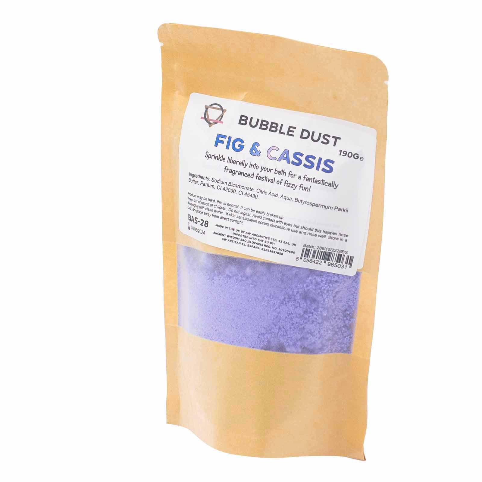 Pulbere Spumantă de Baie - Smochin Çi Coacăze Negre 190g