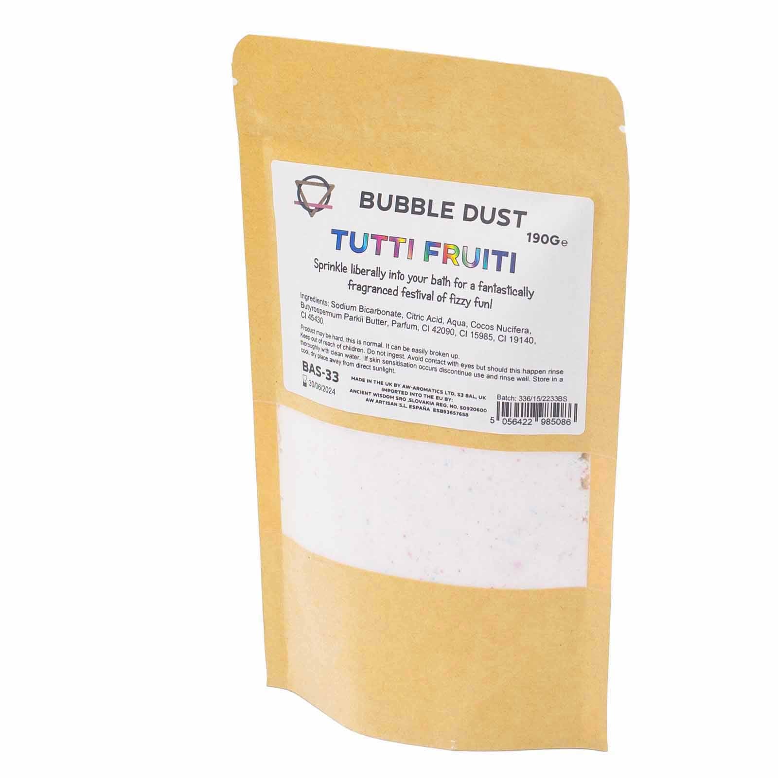 Pulbere Spumantă de Baie - Tutti Fruiti 190g