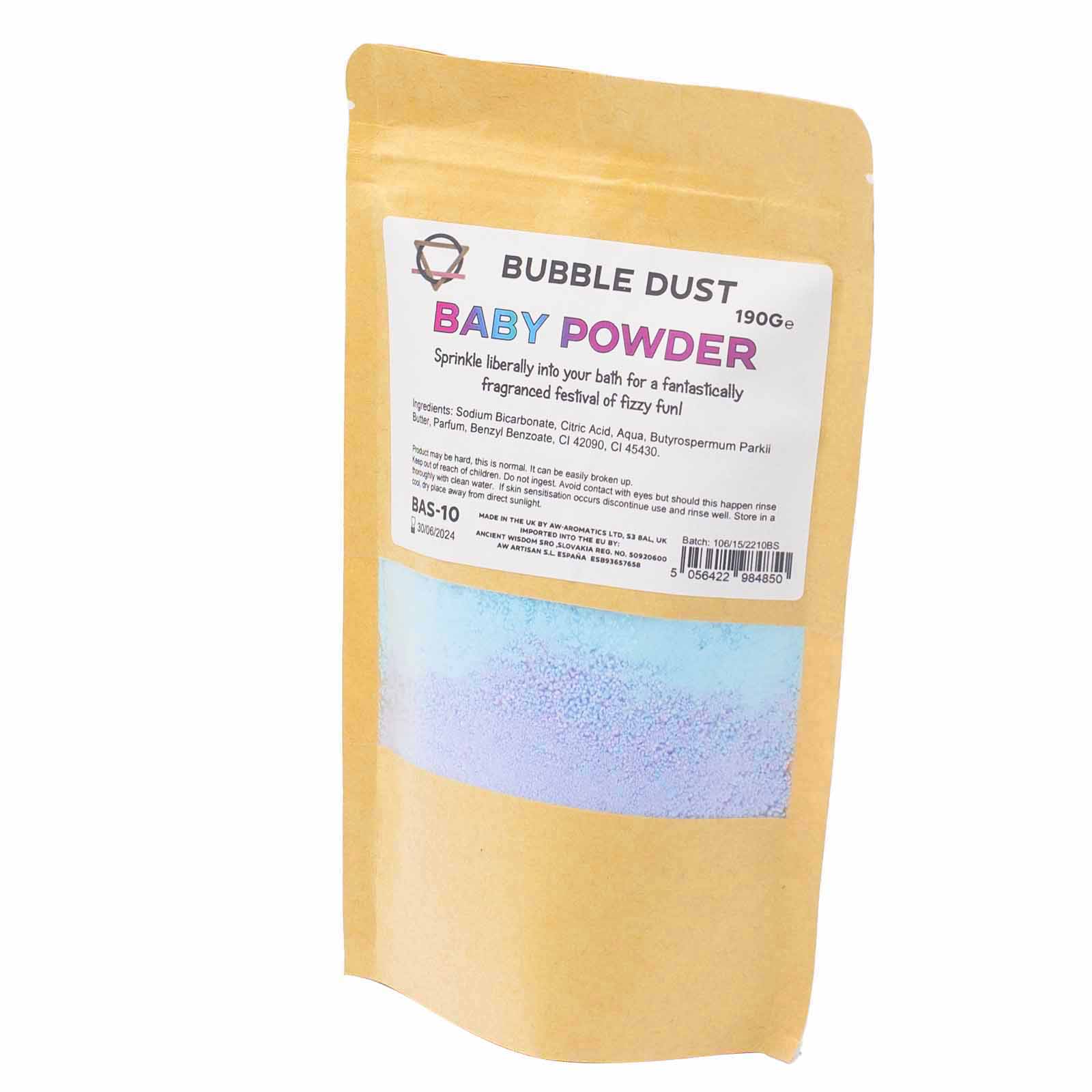 Pulbere Spumantă de Baie - Baby Powder 190g