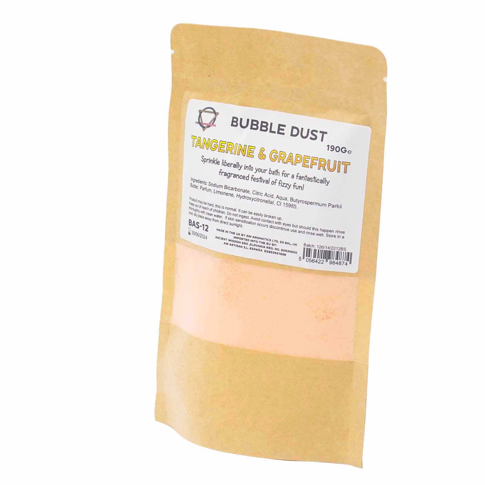 Pulbere Spumantă de Baie - Mandarină Çi Grapefruit 190g