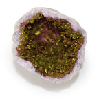 1x Geode de Calcit Colorate - Natural Rock - Roz și Auriu (37,82 RON)