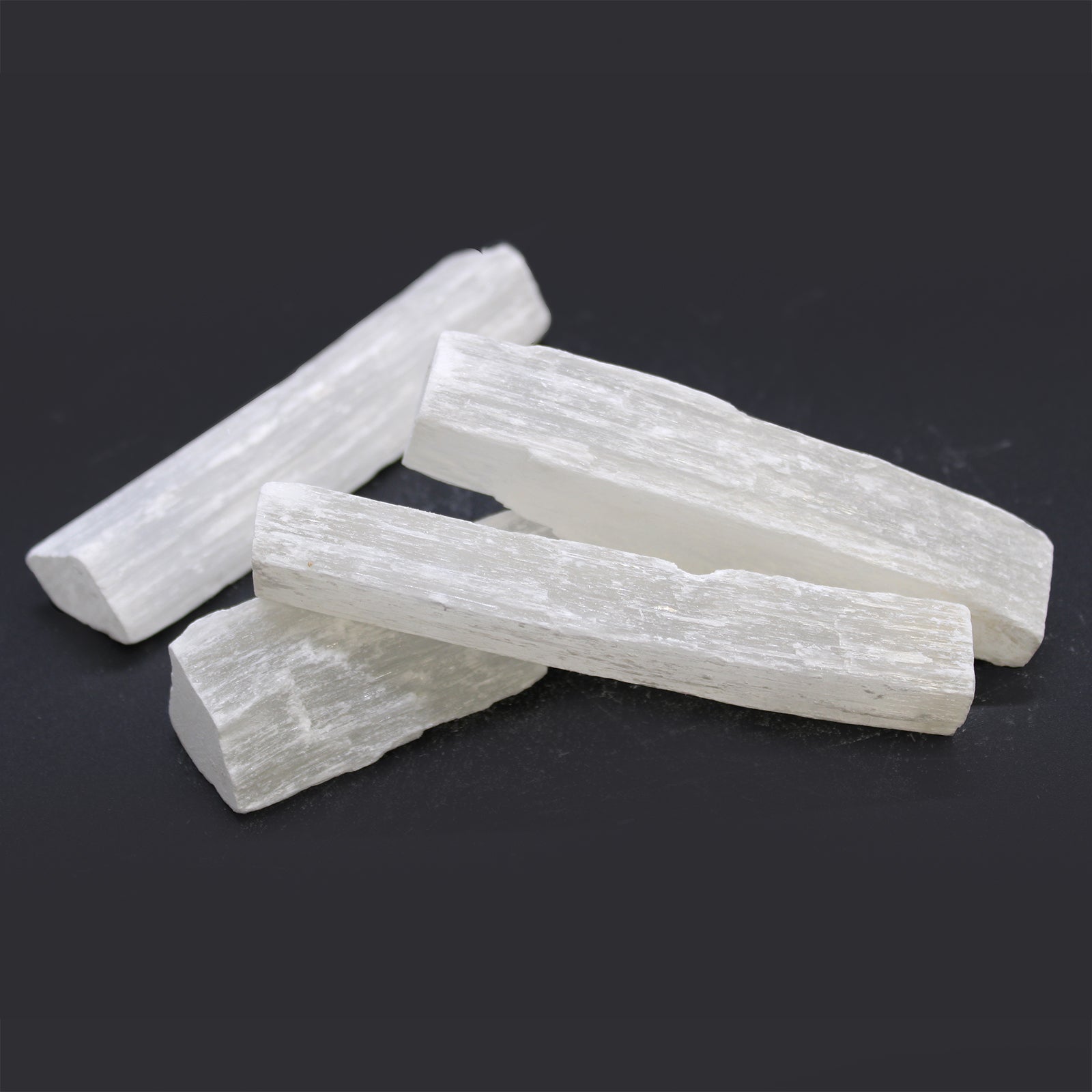 10x Baghetă de Selenit Brut - Piatră Naturală 7-10 cm (52,83 RON)